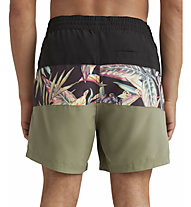 O'Neill Cali Block 15 M - Badehose - Herren, Black/Green