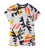 O'Neill LG Cali Print SS - T-shirt - bambina , Orange/Blue/White