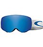 Oakley Flight Deck XM Lindsey Vonn - maschera sci, White/Blue