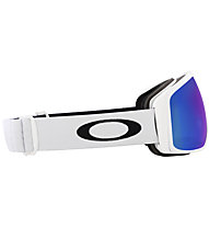 Oakley Flight Tracker M - maschera da sci, White/Blue