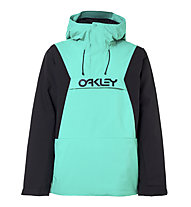 Oakley TNP Insulated Anorak - giacca da sci - uomo, Light Green/Black