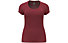 Odlo Active F-Dry Light Eco - maglietta tecnica - donna, Dark Red