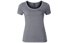 Odlo Alloy Logo - T-shirt - donna, Silver Pine Melange