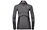 Odlo Blackcomb Evolution Warm Shirt with Facemask - maglia intima manica lunga - donna, Odlo concrete Grey/Black