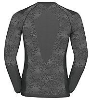 Odlo Blackcomb Evolution Warm - maglia tecnica - uomo, Black/Concrete