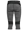 Odlo Blackcomb Evolution - pantaloni intimi 3/4 - uomo, Black/Grey