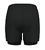 Odlo  Essential 3 Inch 2 in 1 - pantaloni corti running - donna, Black