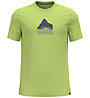 Odlo F-Dry Mountain Crew Neck S/S - T-shirt - uomo, Light Green