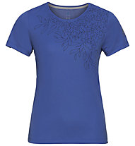 Odlo F-Dry Print - T-shirt - donna, Blue