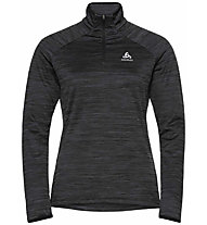 Odlo Midlayer 1/2 Zip Millenium Element - Pullover Running - Damen, Dark Grey