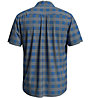 Odlo Mythen Shirt S/S - Herren-Kurzarmhemd, Blue/Grey