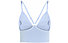 Odlo Padded Seamless Soft 2.0 - reggiseno sportivo basso sostegno - donna, Light Blue