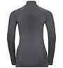 Odlo Performance Warm Eco Baselayer - maglietta tecnica a manica lunga - donna, Grey