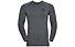 Odlo Performance Warm Eco Baselayer - maglietta tecnica a manica lunga - uomo, Grey