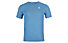 Odlo S/S Crew Neck Cardada - T-shirt - uomo, Light Blue/Grey