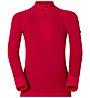 Odlo Warm Shirt - felpa in pile - bambini, Red