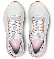 On Cloudnova Flux - Sneakers - Damen, White/Pink