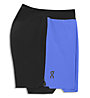 On Lightweight - pantaloni corti running - uomo, Blue/Black