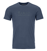 Ortovox 120 Cool Tec Wool - t-shirt - uomo, Blue