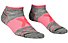 Ortovox Alpinist Low W - Merinosocken - Damen, Grey/Pink