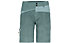 Ortovox Casale W - pantaloni corti arrampicata - donna, Green/Light Blue