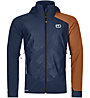 Ortovox Col Becchei - giacca scialpinismo - uomo, Dark Blue/Brown