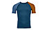Ortovox Comp Light 120 - maglietta tecnica - uomo, Blue/Orange