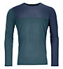 Ortovox Cool Logo - maglietta a manica lunga - uomo, Green