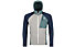Ortovox Fleece GP Classic Knit Hoody M - felpa in pile - uomo, Grey/Blue