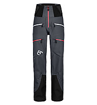Ortovox 3L Guardian Shell - pantaloni freeride - donna, Black