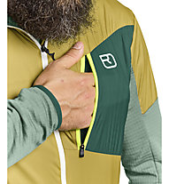 Ortovox Ladiz Hybrid M - giacca ibrida - uomo, Dark Yellow/Green