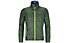 Ortovox Piz Boval - giacca alpinismo - uomo, Green/Blue
