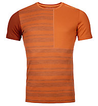 Ortovox Rock'n Wool M - maglietta tecnica - uomo, Orange