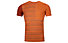 Ortovox Rock'n Wool M - maglietta tecnica - uomo, Orange