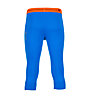 Ortovox Pantaloni 3/4 Rock'n'Wool, Vivid Blue