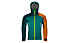 Ortovox Westalpen 3L Light - giacca hardshell - uomo, Dark Green/Green/Brown