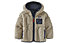 Patagonia B Retro X Hoody Jr - giacca in pile - bambino, White/Blue