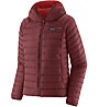 Patagonia Down Sweater Hoody W - Daunenjacke - Damen, Dark Red/Red