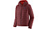 Patagonia Down Sweater Hoody W - giacca in piuma - donna, Dark Red/Red