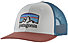 Patagonia Fitz Roy Horizons Trucker - cappellino, White/Blue/Red