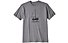 Patagonia Live Simply Wind Powered Responsibili-Tee - T-shirt - uomo, Grey
