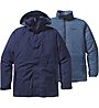 Patagonia 3 in 1 Snowshot - giacca con cappuccio sci alpinismo - uomo, Blue