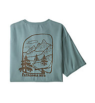 Patagonia Roam the Dirt - t-shirt - uomo, Light Blue