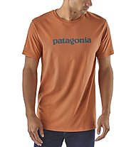 Patagonia Text Logo Organic - T-shirt - uomo, Orange