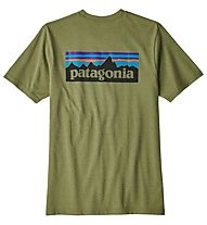 Patagonia P-6 Logo Resp - T-Shirt trekking - uomo, Green