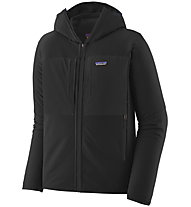 Patagonia Ms R2 TechFace Hoody - felpa in pile - uomo, Black