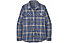 Patagonia Organic Cotton Midweight Fjord Flannel - camicia maniche lunghe - donna, Blue/Brown