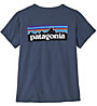 Patagonia P-6 Logo Responsibili-Tee - T-Shirt - Damen, Blue/White