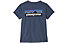 Patagonia P-6 Logo Responsibili-Tee - T-Shirt - Damen, Blue/White
