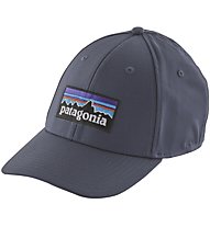 Patagonia P-6 Logo Stretch Fit - cappellino trekking, Blue